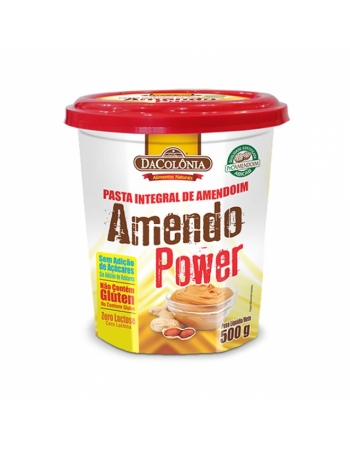 Pasta de Amendoim Amendo Power Dacolônia 500g