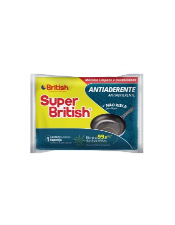 Esponja Antiaderente C/3 British