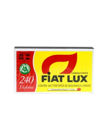 Fósforo Fiat Lux Cozinha Fortes - Caixa com 16x240 Unidades