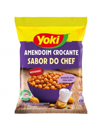 Amendoim Crocante Sabor do Chefe Yoki 150g