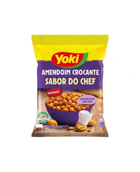 Amendoim Crocante Sabor do Chefe Yoki 500g