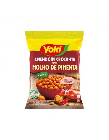 Amendoim Crocante Molho de Pimenta Yoki 500g