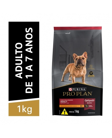 Ração Seca Proplan Dog Small Breed Optilife Para Cães Adulto 1Kg