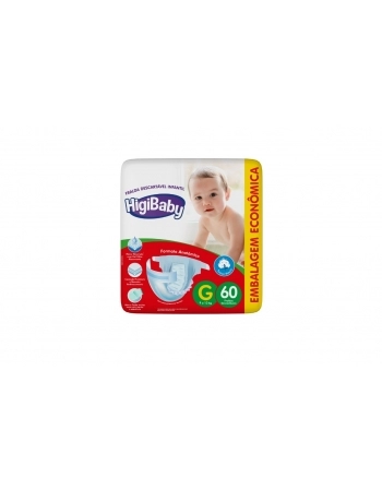 FRALDA INF.HIGIBABY ECONOMICA G C/60