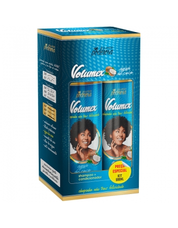 Kit Shampoo + Condicionador Volumex Água de Coco 300ml