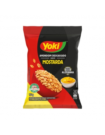 Amendoim Descascado Mostarda Yoki 150g