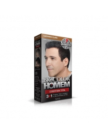 BIOCOLOR HOMEM CASTANHO CLARO