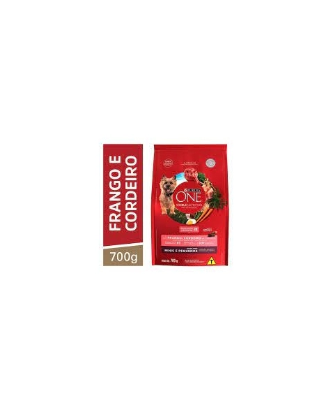 DOG ONE ADULTO MINI PEQ FRANGO&CORDEIRO 700G