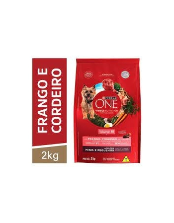 DOG ONE ADULTO MINI PEQ FRANGO&CORDEIRO 2KG