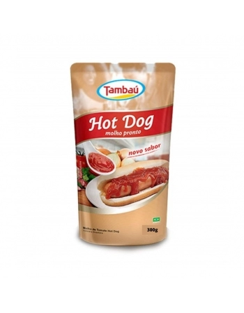 MOLHO TAMBAÚ TOMATE HOT DOG SACHE 300G