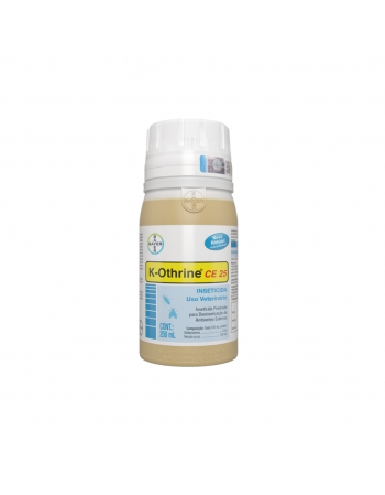 K-othrine Bayer CE 25 Inseticida Uso Veterinário 250ml