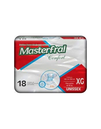 FRALDA MASTERFRAL CONFORT ECON ADULTO XG C/18