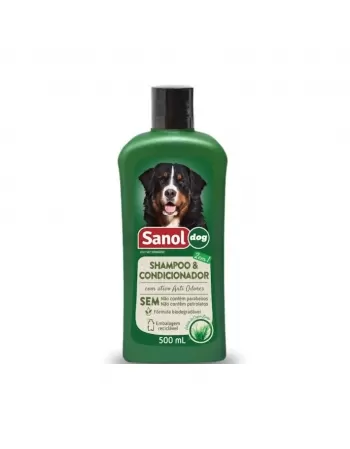 Shampoo e Condicionador Sanol Dog 500ml