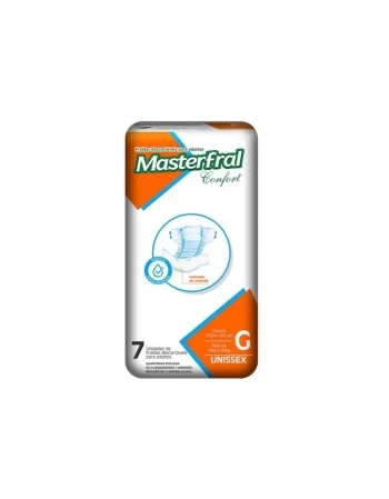 FRALDA MASTERFRAL CONFORT ADULTO G C/7