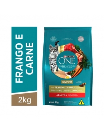 ONE CAT ADULTO FRANGO CARNE 2KG