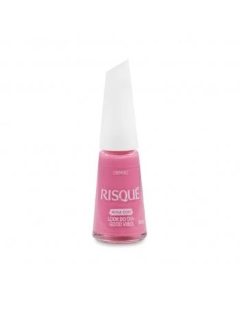 Esmalte Risqué Cremoso Look do Dia: Good Vibes NU 8ml - Caixa com 6 Unidades