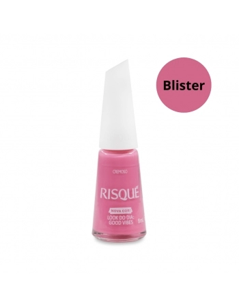 Esmalte Risqué Cremoso Look do Dia: Good Vibes Blister 8ml - Caixa com 6 Unidades