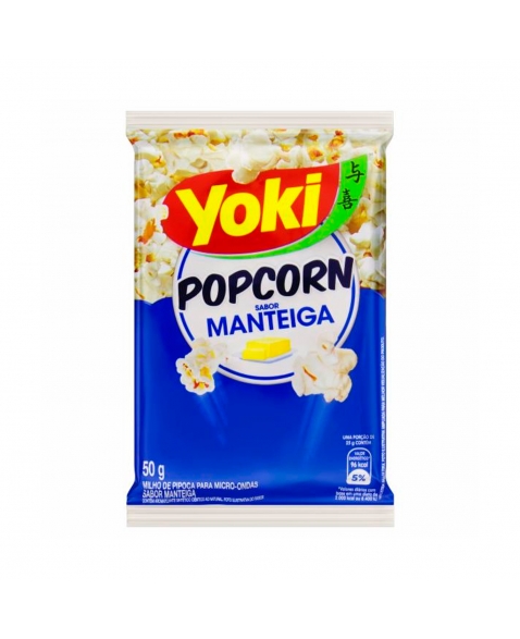 Popcorn Micro-Ondas Manteiga Yoki 50G