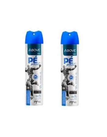 Pack Desodorante Aerosol Above Masculino Pé Protect Neymar Jr 150ml