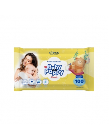 CLESS TOALHA UMED BABY POPPY CLASSIC C/100UN