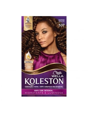 Tinta De Cabelo Koleston Marrom Sedução 537