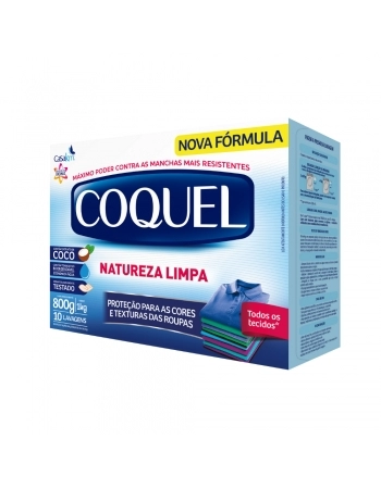 LAVA ROUPA PO.COQUEL NATUREZA LIMPA 800ML