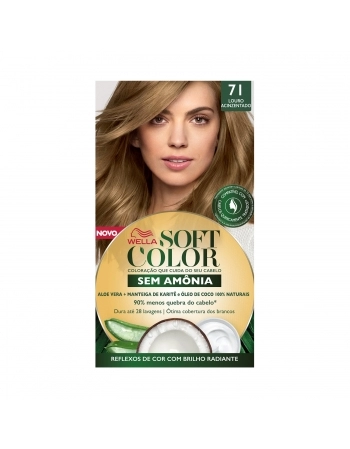 Tinta De Cabelo Soft Color Louro Acinzentado 71