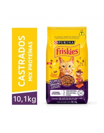 Ração Seca Friskies Megamix 10,1Kg