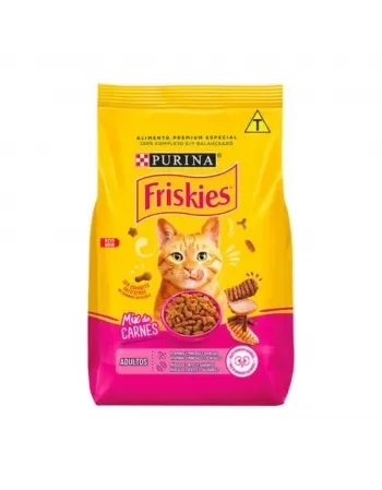 Ração Seca Para Gatos Friskies Mix de Carne Para Gatos Adultos 10,1Kg