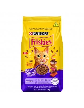 Ração Seca Friskies Megamix 1Kg