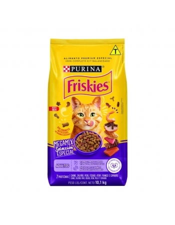 Ração Seca Friskies Megamix 10,1Kg