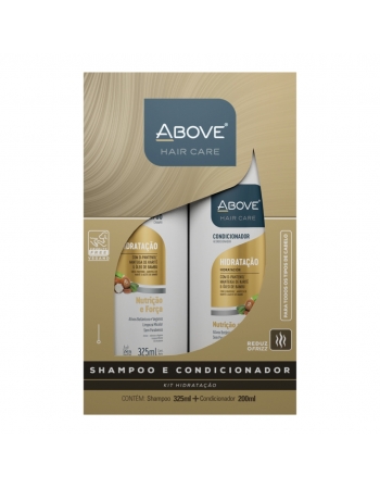 Kit Shampoo 325ml + Condicionador 200ml Hidratação Above