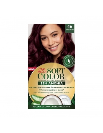 Tinta De Cabelo Soft Color Borgonha 46