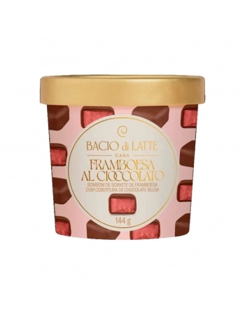 Bombom de Soverte Bacio di Latte Framboesa 144g