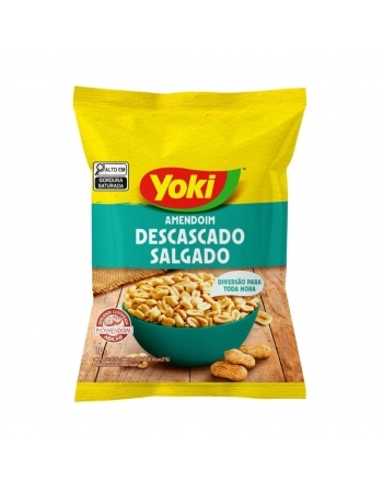 AMENDOIM YOKI DESCASCADO SALGADO 50G