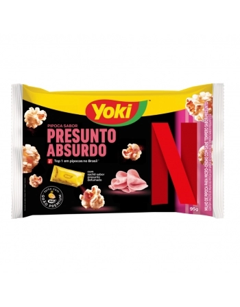 POPCORN YOKI MICRO.C/SAL 100G