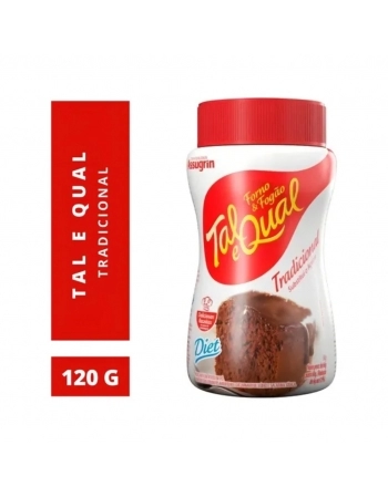 Adoçante Pó Tal&Qual Diet Tradicional 120g