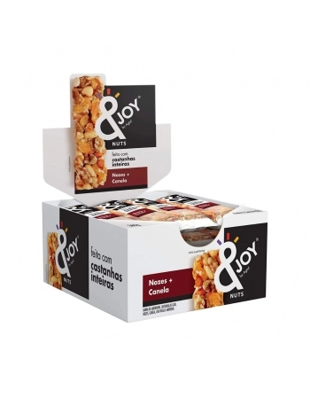 Barra de Nuts Enjoy Nozes + Canela 12x30g