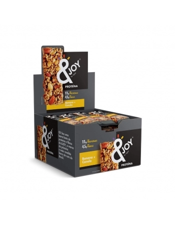Barra de Nuts Enjoy Proteína Banana + Canela 12x35g