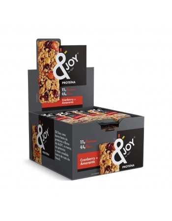 Barra de Nuts Enjoy Proteína Cranberry + Amaranto 12x35g