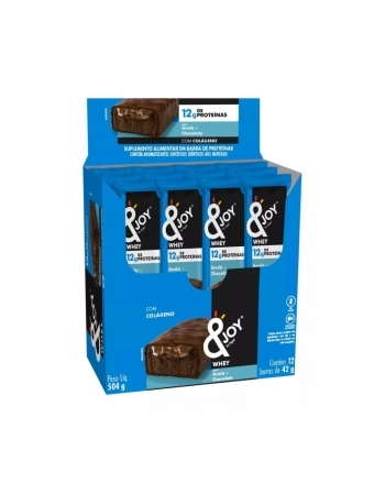 Barra Enjoy Proteína Whey Avelã 12x42g