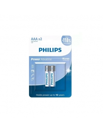 PILHA PHILIPS ALCALINA AA 12X2