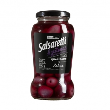 AZEITONA VERDE SALSARETTI C/CAROCO VID 280G