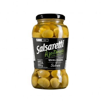 AZEITONA VERDE SALSARETTI C/CAROCO VID 280G