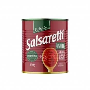 EXTRATO TOMATE SALSARETTI LATA 330G