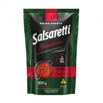 Molho de Tomate Bolonhesa Salsaretti StandUp 300g