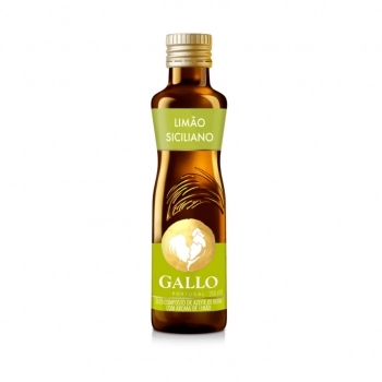 OLEO GALLO COMP AZEITE OLIVA AROMA MANJERICAO VD 250ML