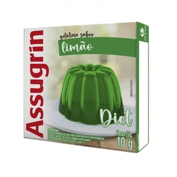 GELATINA ASSUGRIN DIET ABACAXI 24X10G