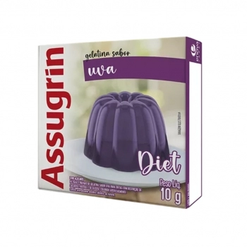 GELATINA ASSUGRIN DIET ABACAXI 24X10G