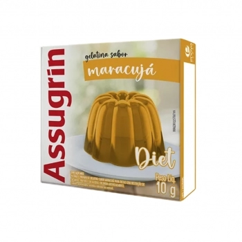GELATINA ASSUGRIN DIET ABACAXI 24X10G